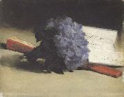 Edouard Manet Le bouquet de Violettes (mk40) oil on canvas